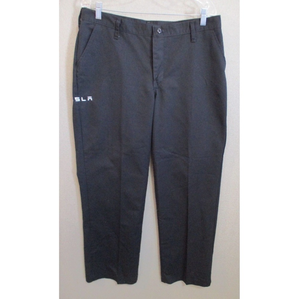 Red Kap Uniform Chino Pants Size 14 TESLA Logo